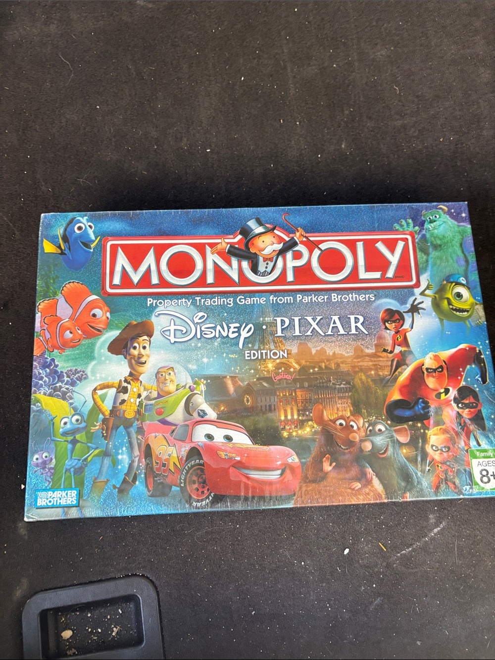 SEALED Monopoly Disney•Pixar Edition Board Game - Colorful Character Box